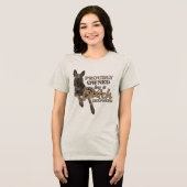 Dutch Shepherd -Hollandse Herdershond Tri-Blend Shirt (Vorderseite voll)