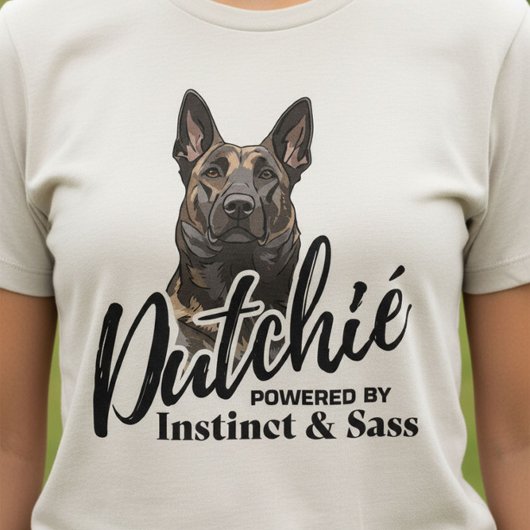 Dutch Shepherd -Hollandse Herdershond Tri-Blend Shirt