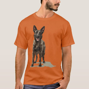 Dutch Shepherd Hund Rasse vintage Freunde Freund T-Shirt