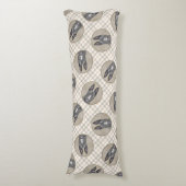 Dutch Shepherd Malerei Niedlich Original Pet Dog A Seitenschläferkissen (Vorderseite Vertikal)