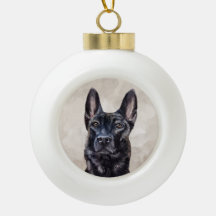 Dutch Shepherd - Niederländische Illustration