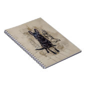 Dutch Shepherd - Niederländische Illustration Notizblock (Rechte Seite)