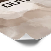 Dutch Shepherd - Niederländische Illustration Poster (Ecke)