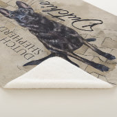 Dutch Shepherd - Niederländische Illustration Sherpadecke (3/4)