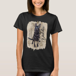 Dutch Shepherd - Niederländische Illustration T-Shirt