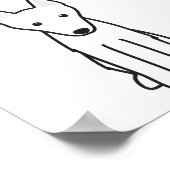 Dutch Shepherd Poster (Ecke)