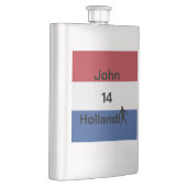 Dutch Soccer, anpassbar Flachmann (Rechts)