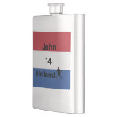 Dutch Soccer, anpassbar Flachmann (Links)