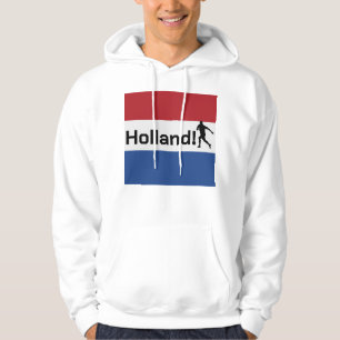 Dutch Soccer, anpassbar Hoodie