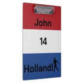 Dutch Soccer, anpassbar Klemmbrett (Rechts)