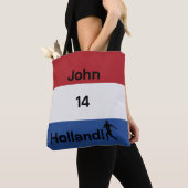 Dutch Soccer, anpassbar Tasche (Von Nahem)