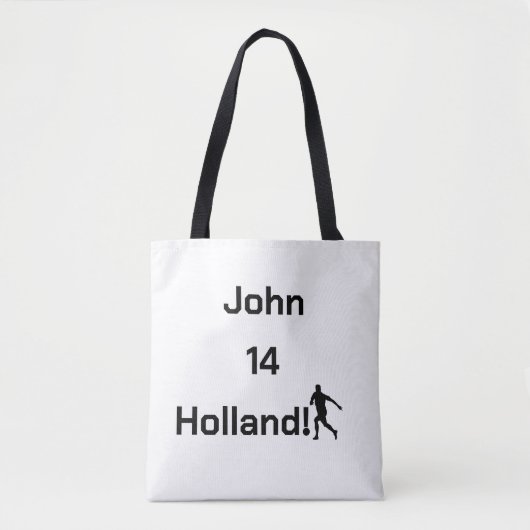 Dutch Soccer, anpassbar Tasche (Vorderseite)