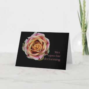 Dutch Sympathy card - Verwahrung der Eigentumsrech Karte