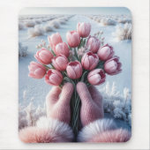 Dutch Tulip Bouquet Mousepad (Vorne)