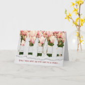 Dutch Tulip Garden Friendship Karte (Gelbe Blume)