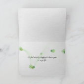 Dutch Tulip Garden Friendship Karte (Innenseite)