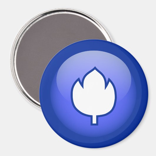 Dutch Tulip Magnet (Vorderseite/Rückseite)