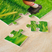 Dutch tulip versus German beer glass soccer duel Puzzle (Seite)