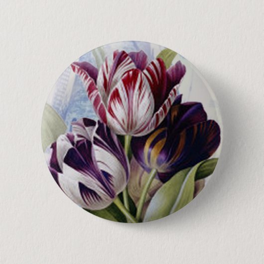 Dutch Tulips Button (Vorderseite)