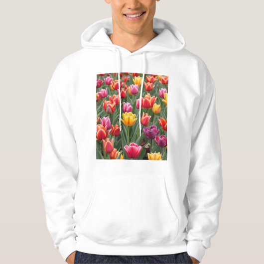 Dutch Tulips Hoodie (Vorderseite)