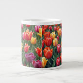 Dutch Tulips Jumbo-Tasse (Vorderseite)