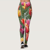 Dutch Tulips Leggings (Rückseite)
