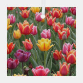 Dutch Tulips Ornament Aus Glas (Rückseite)