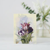 Dutch Tulips Postkarte (Stehend Vorderseite)