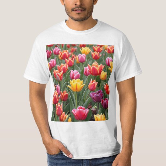 Dutch Tulips T-Shirt (Vorderseite)