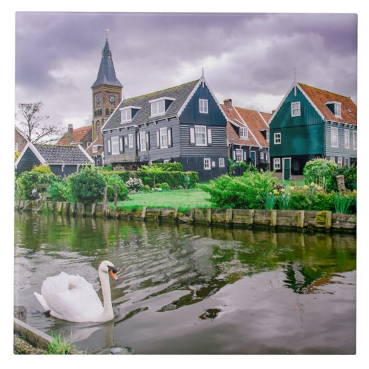 Dutch Village Marken Fliese (Vorderseite)