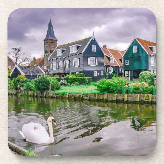 Dutch Village Marken Getränkeuntersetzer (Vorderseite)