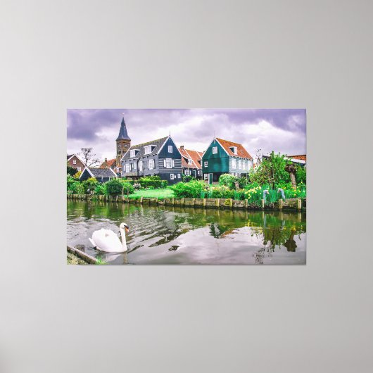 Dutch Village Marken Leinwanddruck (Vorderseite)