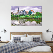 Dutch Village Marken Leinwanddruck (Insitu (Schlafzimmer))