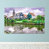 Dutch Village Marken Leinwanddruck (Insitu (Holzboden))