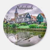 Dutch Village Marken Magnet (Vorne)