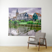 Dutch Village Marken Wandteppich (Beispiel (Horizontal))
