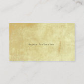 Dutch Watercolor Florals Details - Abschlusskarte Begleitkarte (Rückseite)