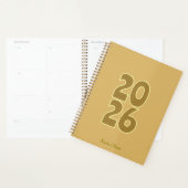 Dutch White With Bold Writing Year Planner Planer (Anzeige)