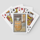 Dutch Zaanse Schans Spice Warehouse Barrel Spielkarten (Rückseite)