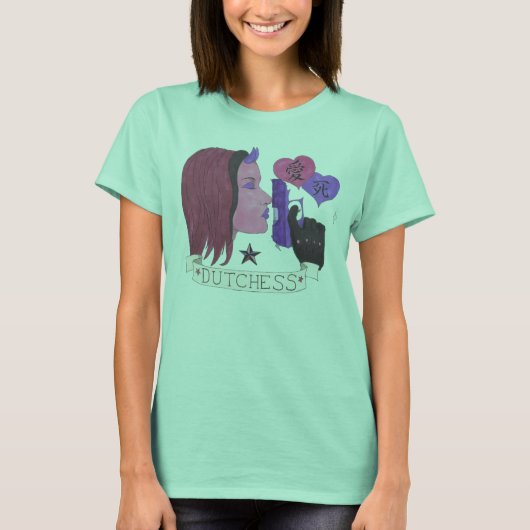 Dutchess DeLounge Tattoo Ladys T - Shirt (Vorderseite)