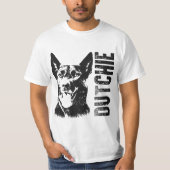 Dutchie - niederländischer Schäfer T-Shirt (Vorderseite)