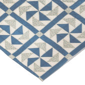 Dutchman-Puzzle-Quilt Mittelgroßer Tischläufer (Ecke)