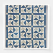Dutchman-Puzzle-Quilt Serviette (Vorderseite)