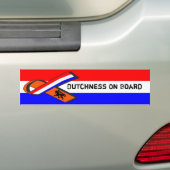 Dutchness an Bord Autoaufkleber (Auf Auto)