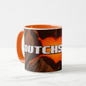 Dutchsinse viel Lava-Kaffee-Tasse Tasse (Vorderseite Links)