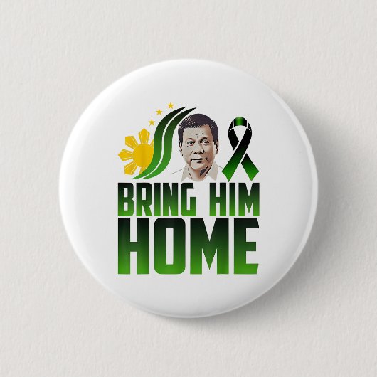 Duterte Bring ihm Zuhause Philippinen Preis Du30 S Button (Vorderseite)