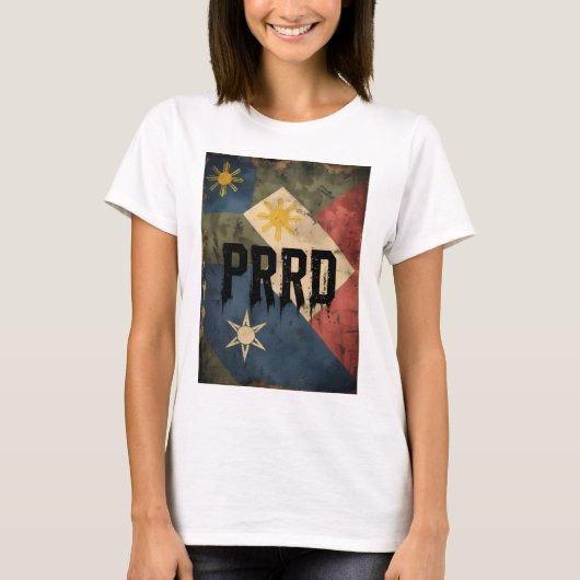 Duterte Support Pinay Anti-Kolonialistin Tee (Vorderseite)