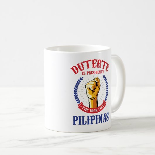 Duterte - Tasse EL Presidente (VorderseiteRechts)