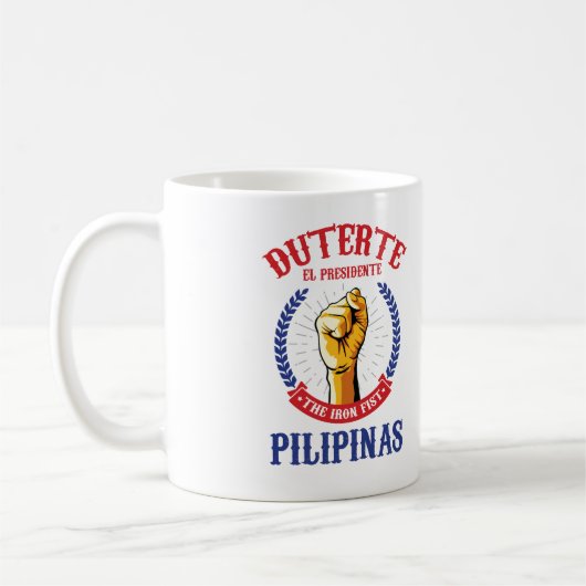 Duterte - Tasse EL Presidente (Links)