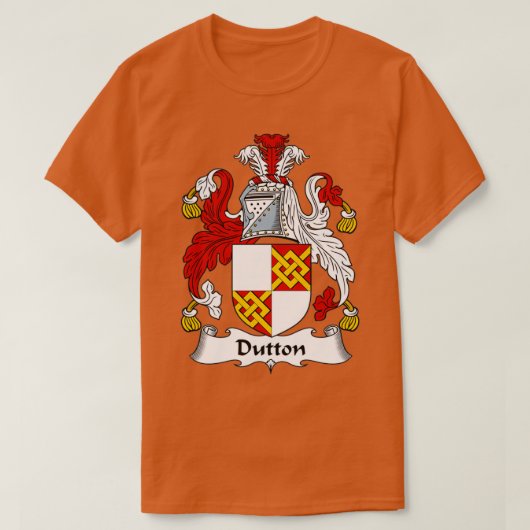 Dutton Coat of Arms Familienwappen T-Shirt (Design vorne)